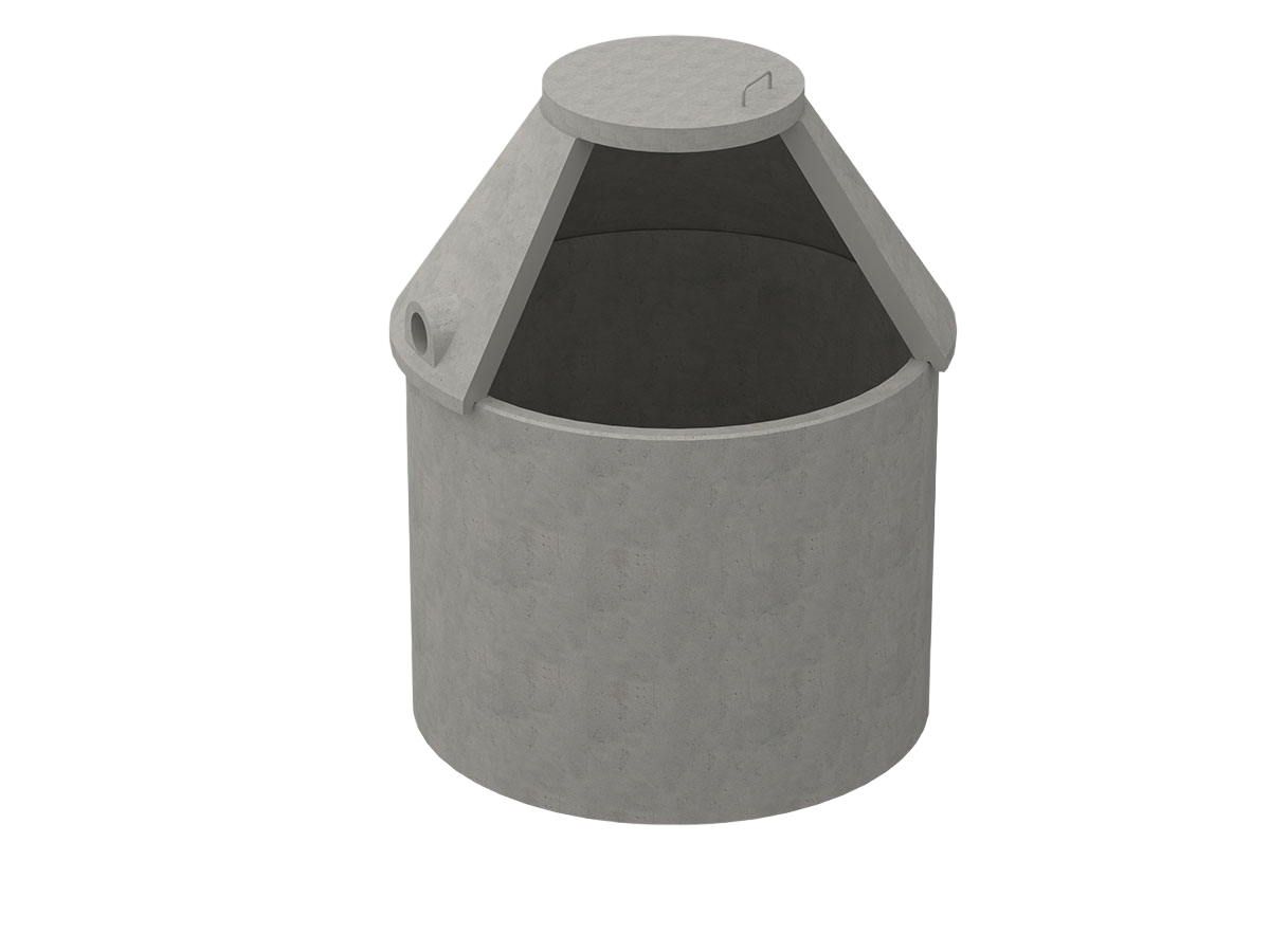 Sluten tank Tranåsbrunnen Betong