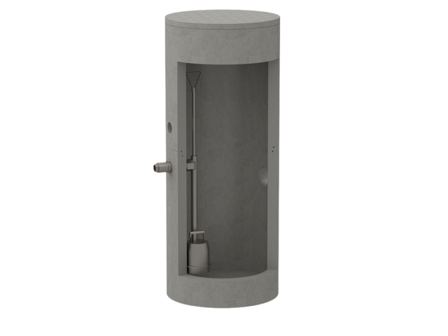 Pumpbrunn 1000 GT, Best 1, 32/40mm, Backventil