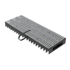 Garagepaket ForU 70 L=3M A15 Galvaniserat galler