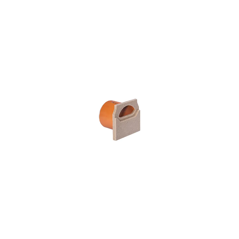 Gavel SELF 100x60mm med utlopp ø50mm