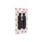 Stag och skruvar för markränna ForU H70/30 svart 2-pack