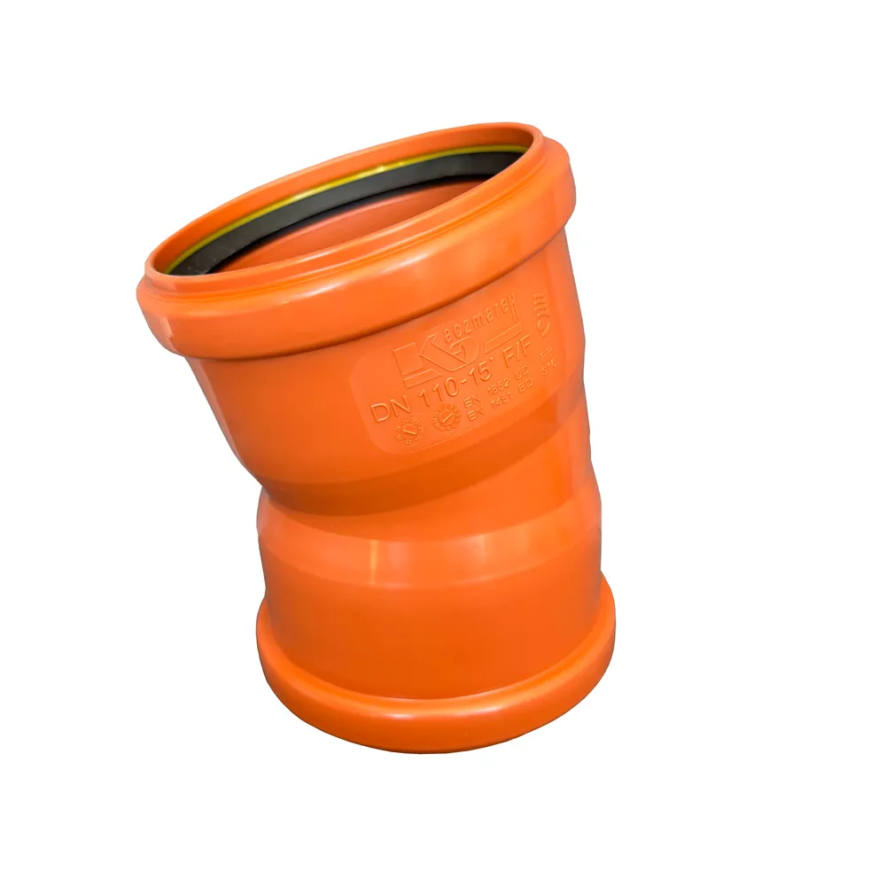 PP Markböj Ø110mm +/allmuffad