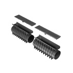 Markränna UBuild L=0,5M B125 Slitsat kompositgaller