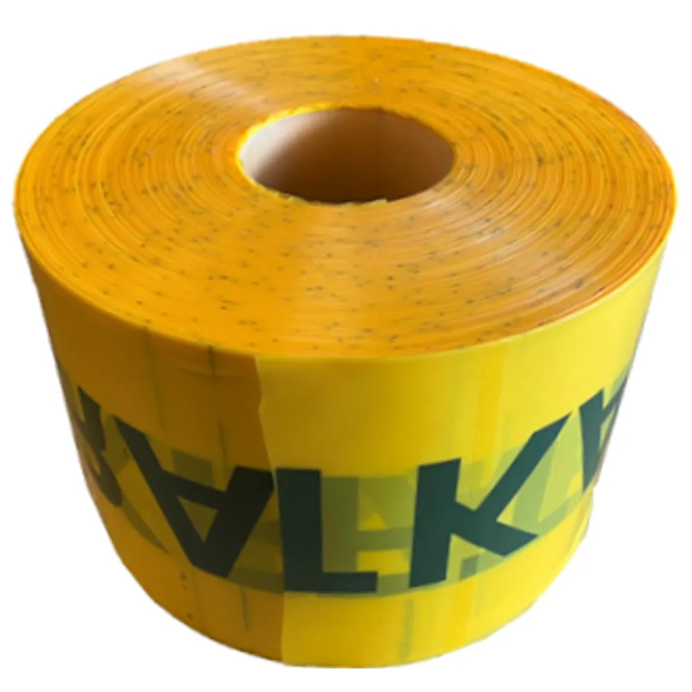 Markeringsband Gul Kraftkabel 125mm L-250m