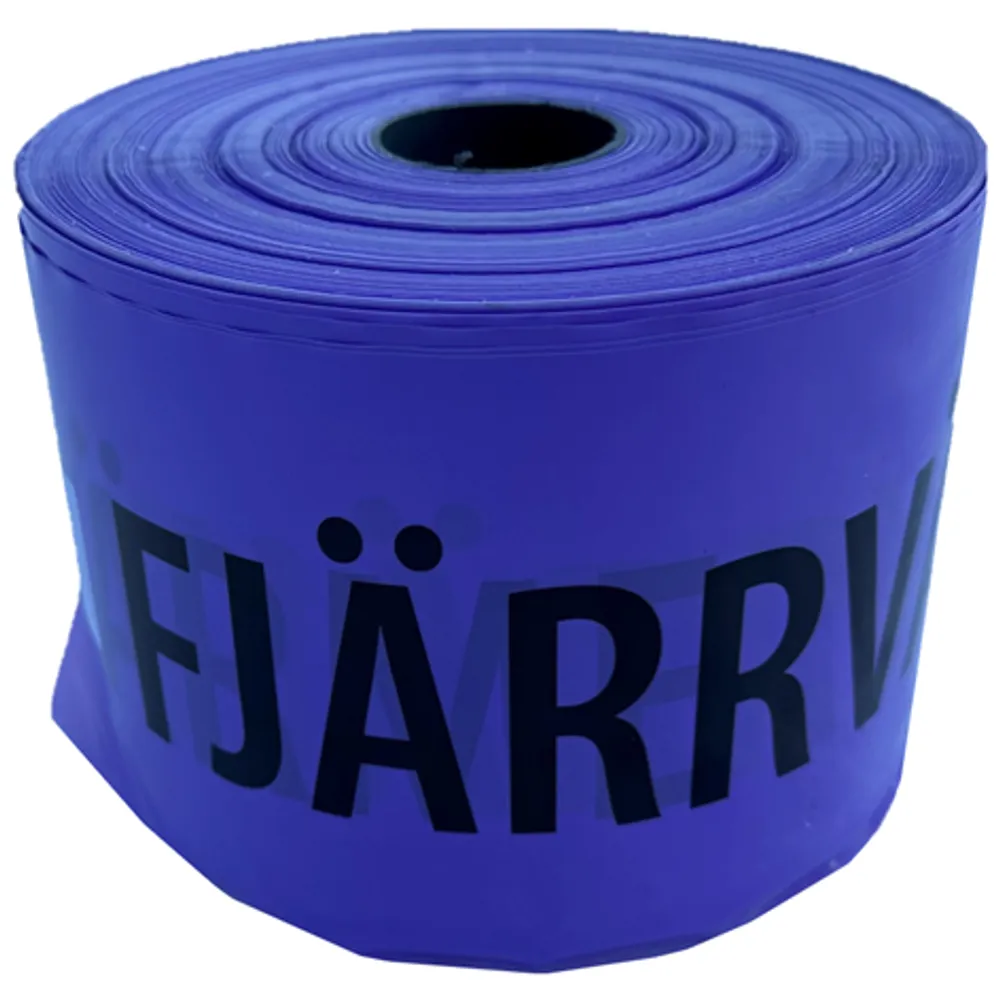 Markeringsband 125mm L-250m Lila Märkt FJÄRRVÄRME