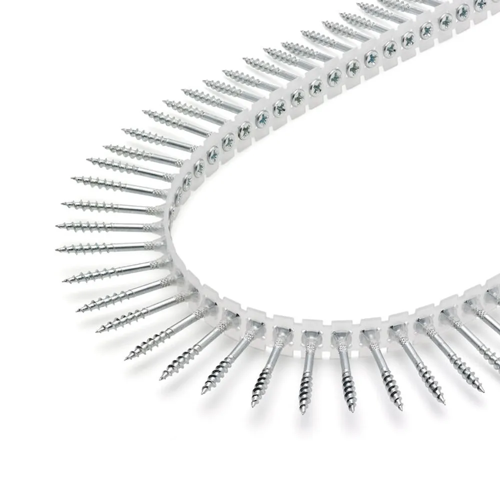 Rakbandad Spånskruv Trä 4,2x41 FZB 1000/pkt