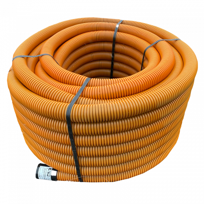 Kabelslang Orange, 50m Ø50-110mm